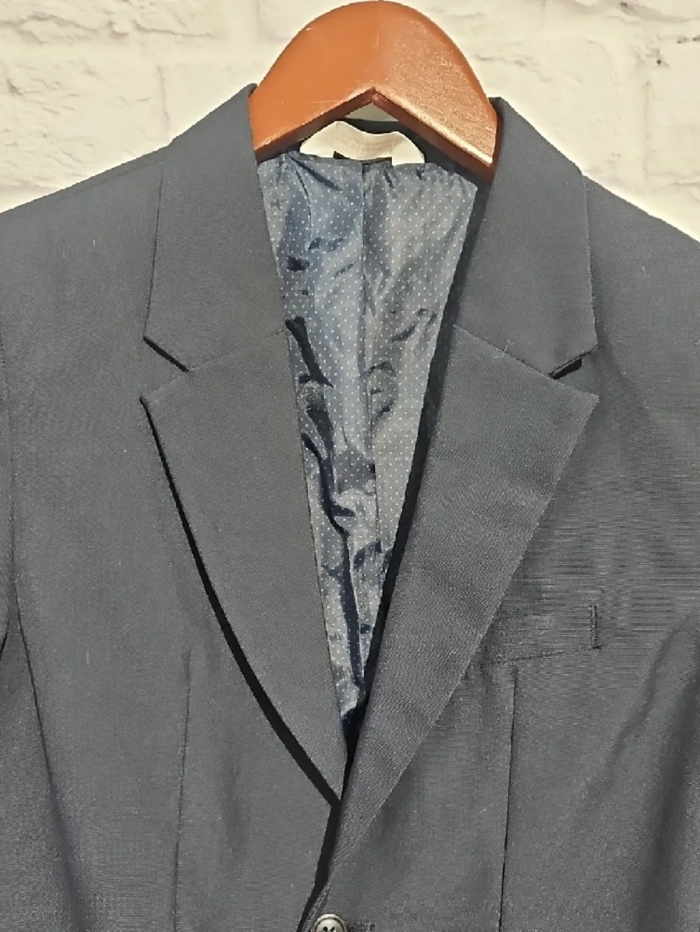 Cat & Jack Navy Blue Kids Blazer - Two-Button